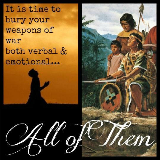 bury yourweapons mormon quote